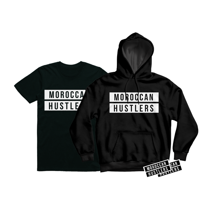 T-shirt + Hoodie Moroccan Hustlers